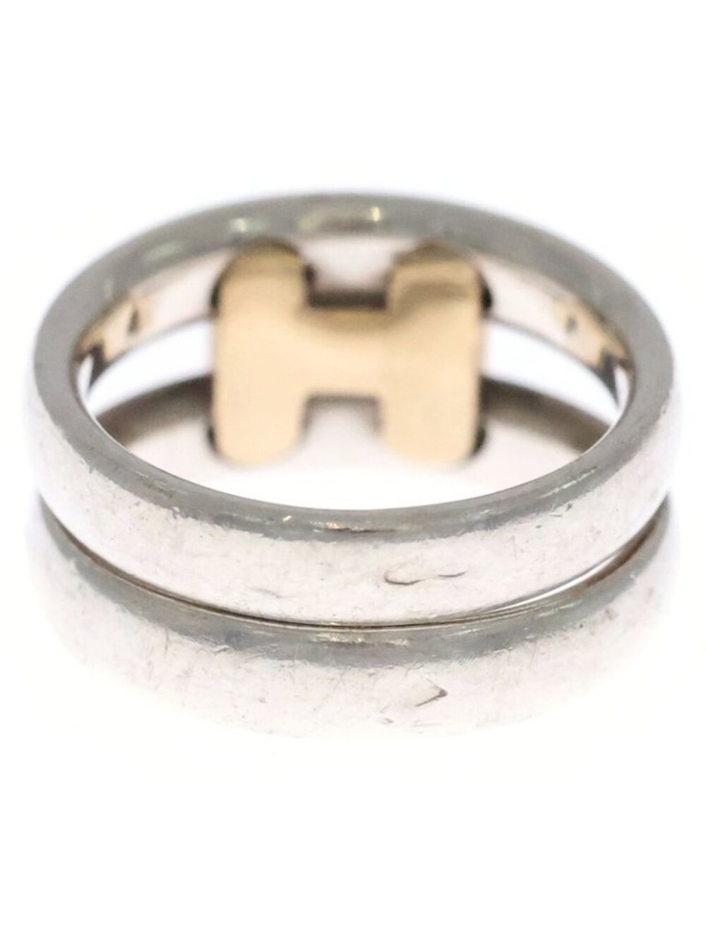 Hermes Olympe Ring Gold Silver - Picture 2 of 7